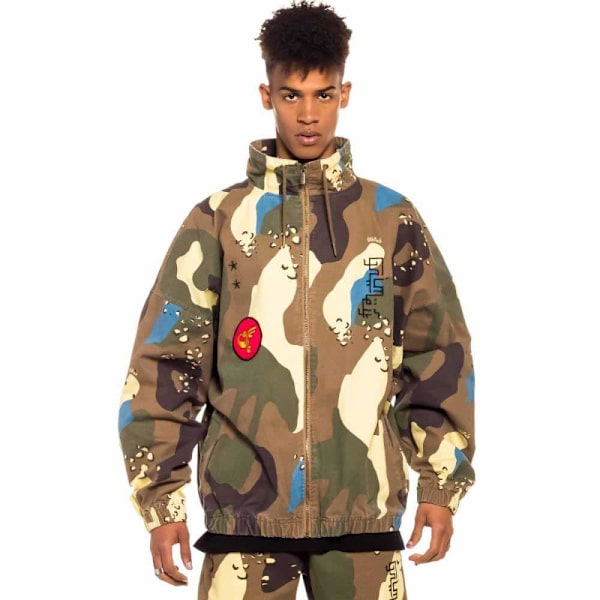 Grimey Glorified Camo Jakke Flerfarvet L Mand