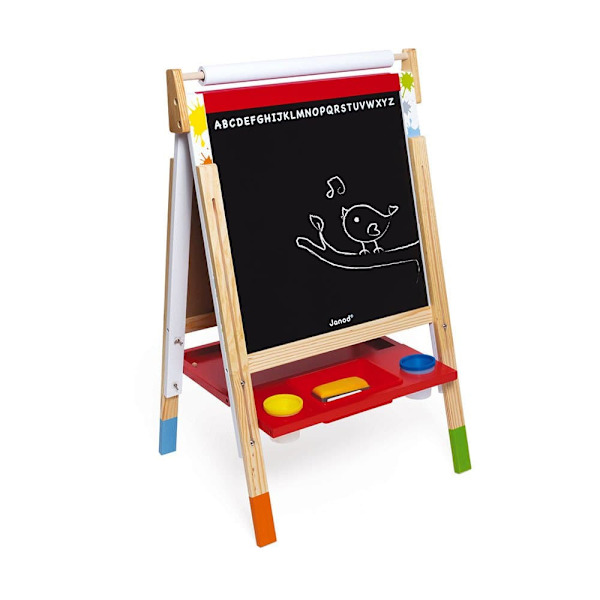 Janod Splash Adjustable Easel Monivärinen 3-8 Years