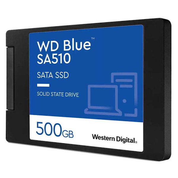 Western Digital Ssd Hårddisk Sa510 Sata 500gb Blå