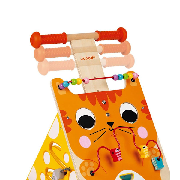 Janod Multi-activities Cat Baby Walker Flerfärgad 12 Months-3 Years