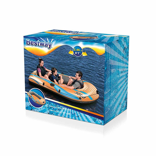 Bestway Gummibåd Kondor Elite 3000 Raft  3 Places