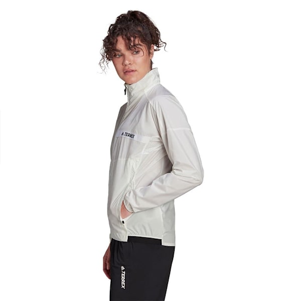Adidas Jacka Mt Windbreaker Vit L Kvinna