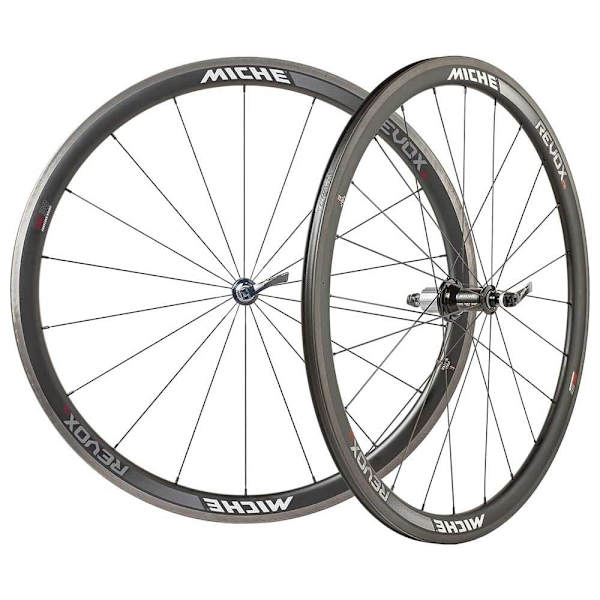 Miche Bakre/främre Nav Revox Rc Shimano Silver 18/24H