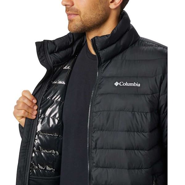 Columbia Jacka Powder Lite Svart S Man