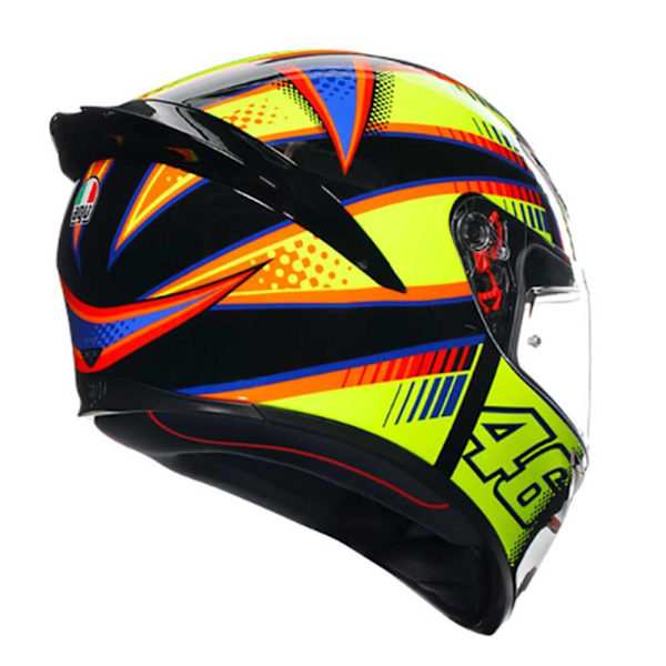 Agv Fuld Ansigtshjelm K1 S E2206 Flerfarvet M