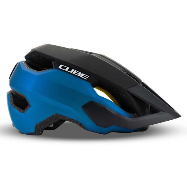 Cube Stray X Actionteam Mips Mtb-hjelm Blå,Grå S