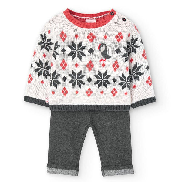 Boboli Knit Pitkähihainen Setti Monivärinen 3 Months