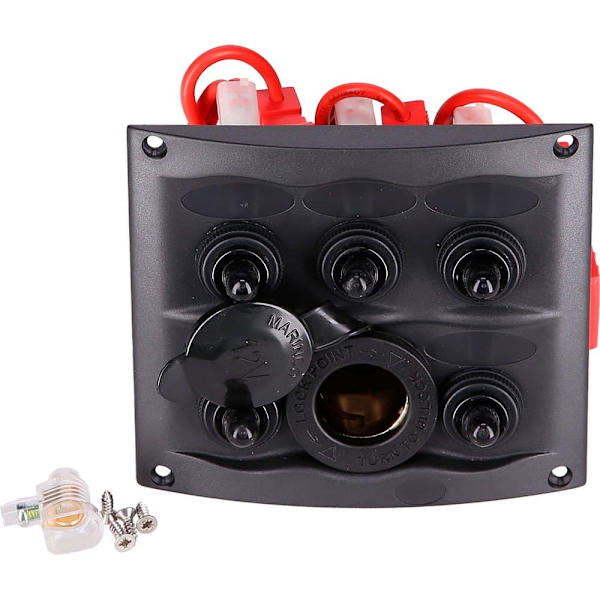 Bep Marine Vaihda Paneeli Dc Waterproof 5xon-off 16a Sininen