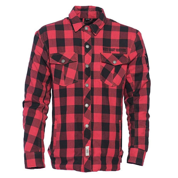 West Coast Choppers Pitkähihainen Paita Dominator Kevlar Punainen 2XL Mies