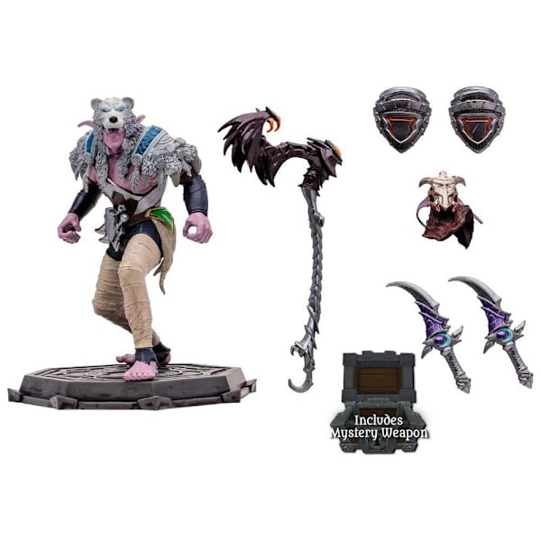 Mcfarlane Toys Figur World Of Warcraft Action Night Elf: Druid/rogue 15 Cm Rosa