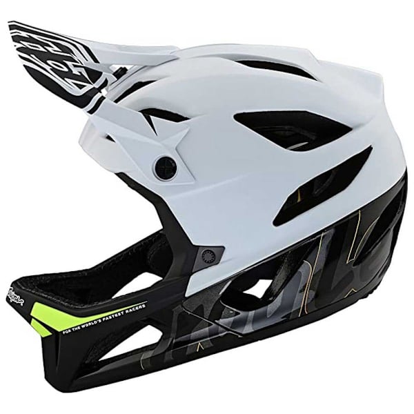 Troy Lee Designs Styrthjelm Ned Ad Bakke Stage Hvid XS-S