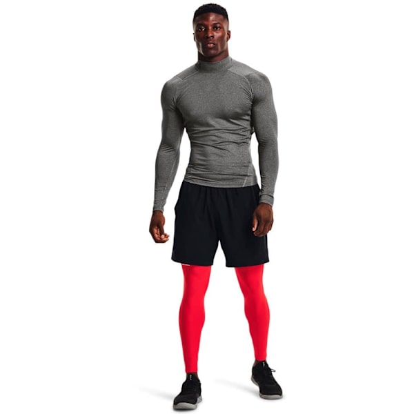 Under Armour Langærmet T-shirt Heatgear Armour Comp Mock Grå S / Regular Mand