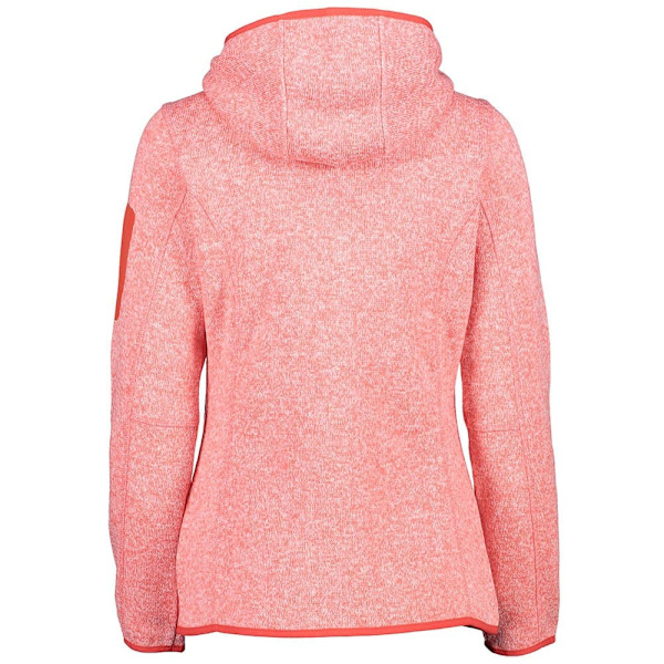 Cmp Fleece Med Huva Jacket 3h19826 Orange XS Kvinna