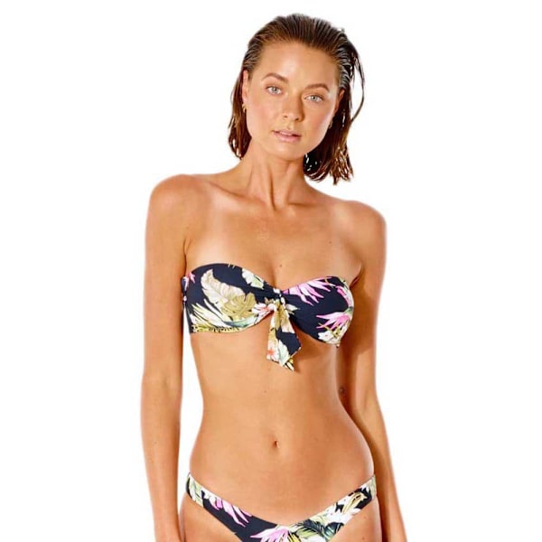 Rip Curl Bikinitopp On The Coast Bandeau Vit L Kvinna