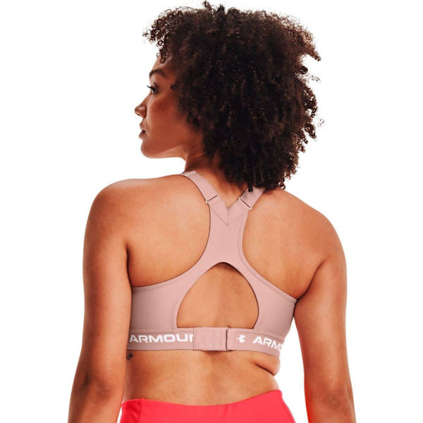 Under Armour Top Høj Support Crossback Rosa 110 / C Kvinde