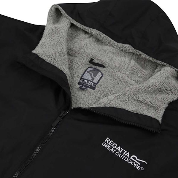 Regatta Hættetrøje Regnjakke Robe Sort L-XL Mand