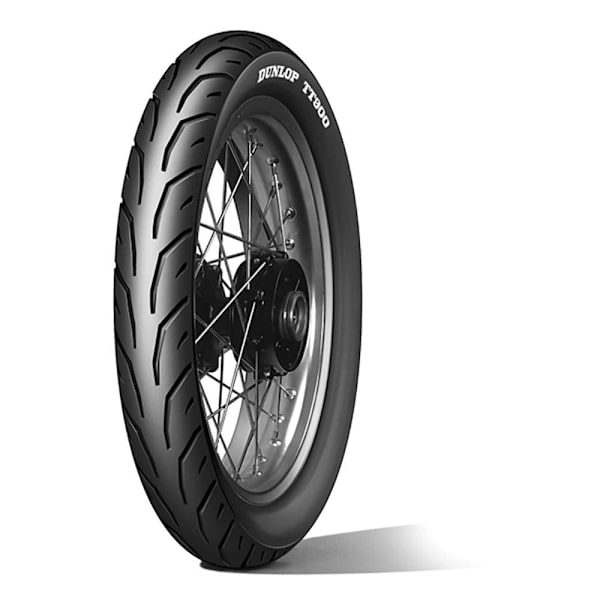 Dunlop Tt900 47p Tt Landevejsdæk Sort 2.75 / R17