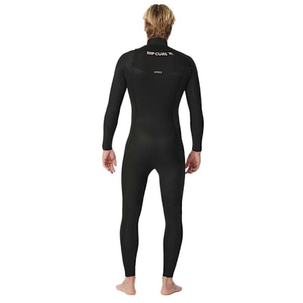Rip Curl Langærmet Neoprendragt Med Brystlynlås D/patrol Perf 4/3 Mm Gb Stm Sort MS