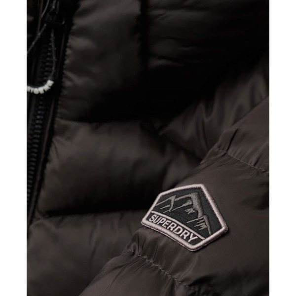 Superdry Vadderad Jacka Fuji Brun M Kvinna