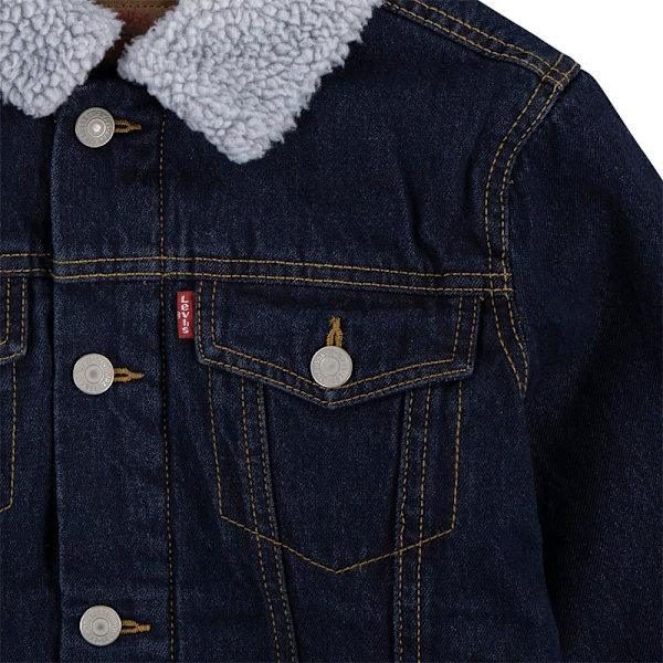 Levi´s ® Kids Sherpa Trucker Jacka Blå 5Years Pojke