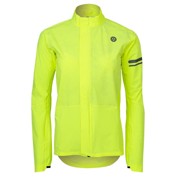 Agu Essential Prime Rain Ii Hi-vis Jakke Gul M Kvinde