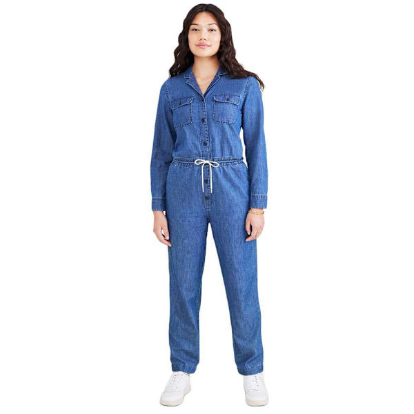 Dockers Jumpsuit Blå M Kvinna