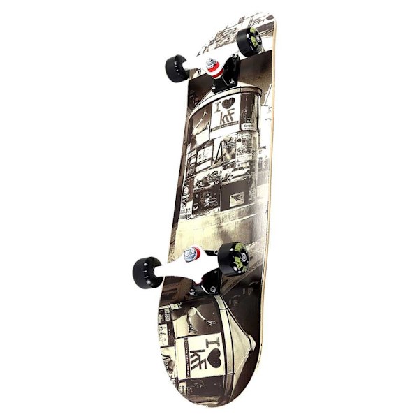 Krf Skateboard Muppy City 7.75´´ Sort 31.5 Inches