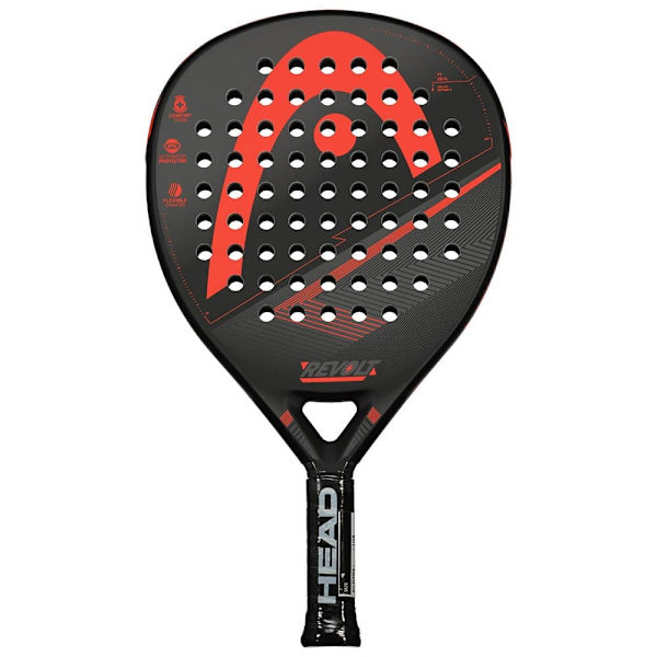 Head Racket Padel Racket Med Cober Revolt Silver