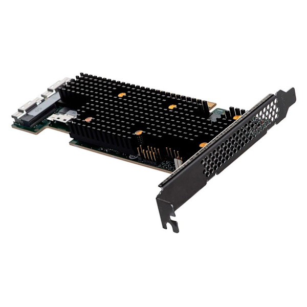Broadcom Controller Pcie Sata/sas Storage Hba 9600-24i Søvfarvet Grøn, Sølv