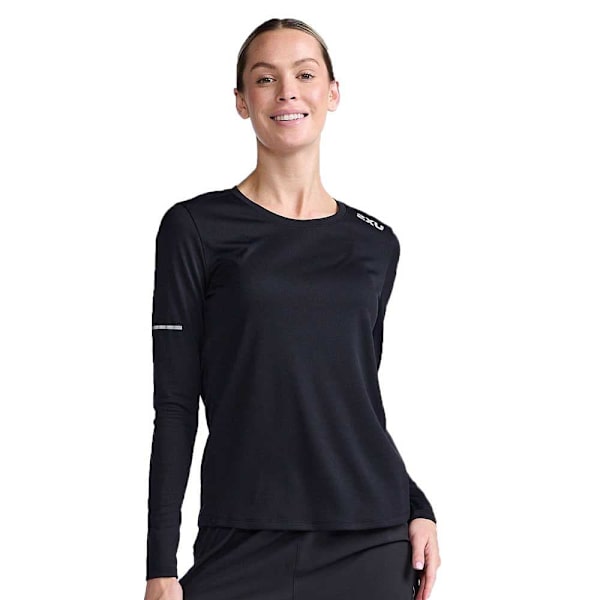 2xu Langærmet T-shirt Aero Sort XS Kvinde