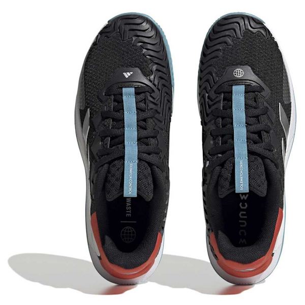 Adidas Kaikki Tuomioistuimen Kengät Solematch Control Clay Musta EU 40 Mies
