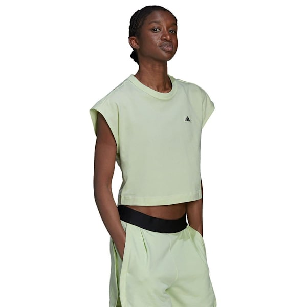 Adidas Summer T-shirt Med Korta ärmar Grönt M Kvinna