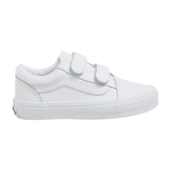 Vans Old Skool V Barnskor Vit EU 34 Pojke