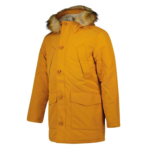 Superdry Anorakki Everest Faux Fur Keltainen L Mies