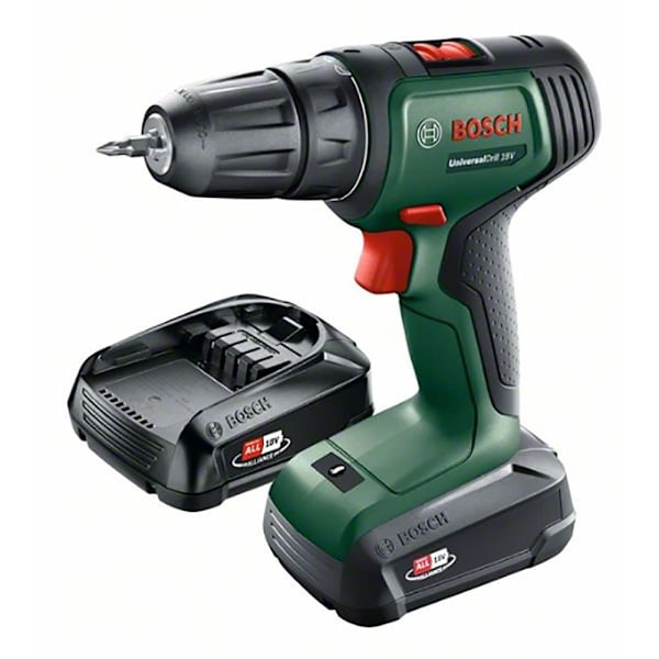 Bosch Professional Universaldrill 18 2xbattery Elektrisk Skruetrækker