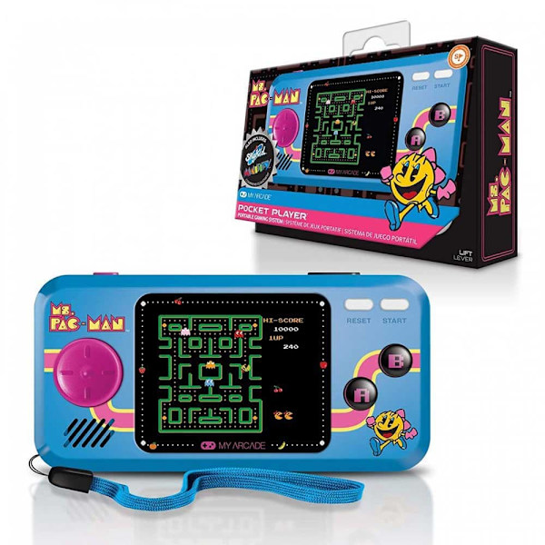 My Arcade Retro Konsol Pocket Player Miss Pacman