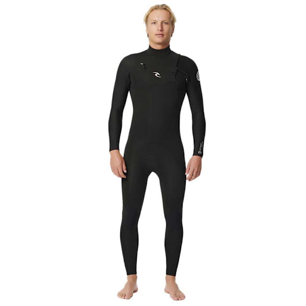Rip Curl Langærmet Neoprendragt Med Brystlynlås D/patrol Perf 4/3 Mm Gb Stm Sort XS