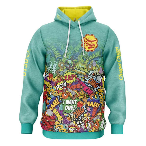 Otso Sweatshirt Chupa Chups Comic Grøn M Mand