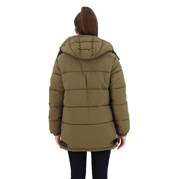 Superdry Jacka Expedition Cocoon Brun L Kvinna