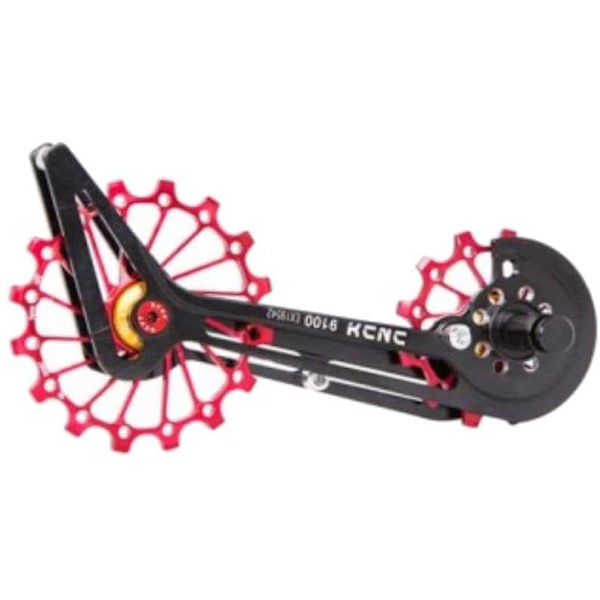 Kcnc Jockey Wheel System Sram 14-16t Punainen