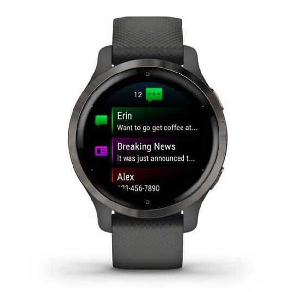 Garmin Ur Venu 2s Sort