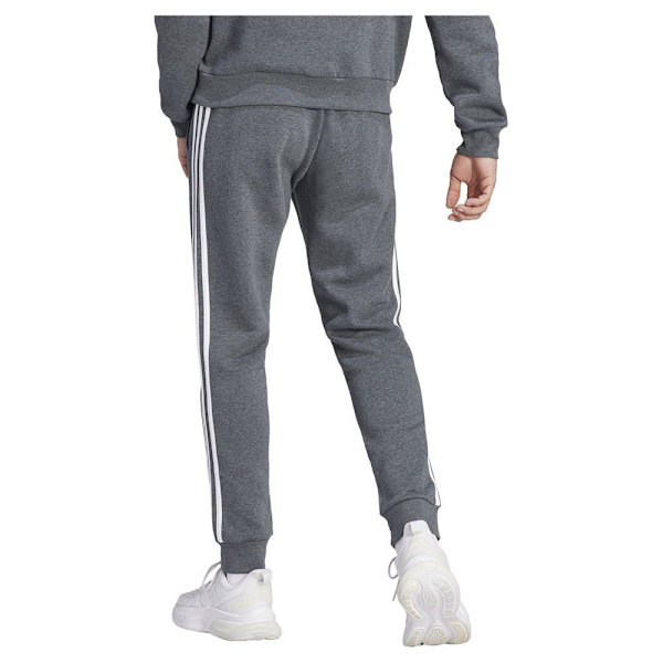 Adidas Essentials Fleece 3 Stripes Tapered Cuff Joggers Harmaa 2XS / Short Mies
