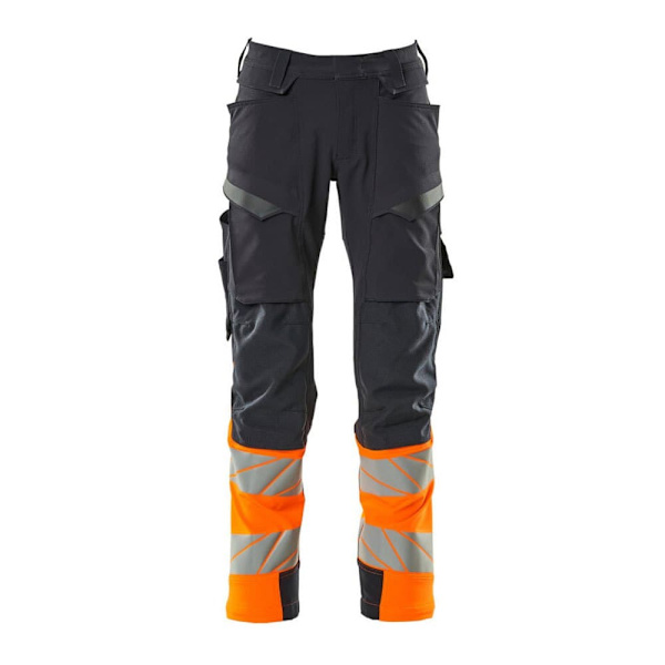 Mascot Store Bukser Med Knæpudelommer Accelerate Safe 19179 Sort 46 / 30