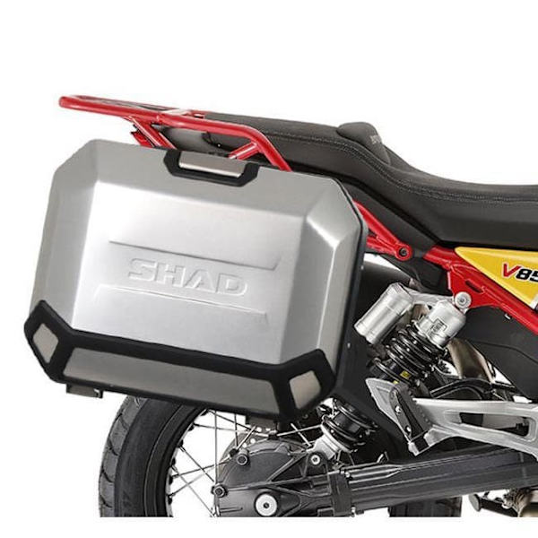 Shad 4p Moto Guzzi V85tt Sida Fall Passande Moto Guzzi V85tt Svart