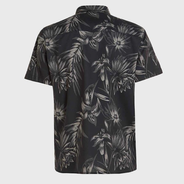 O´neill Mix&match Floral Kortærmet Skjorte Sort S Mand
