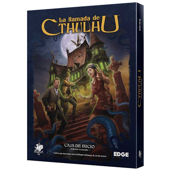 Edge Studio Brætspil Caja De Inicio: La Llamada De Cthulhu Ed Revisada Brun