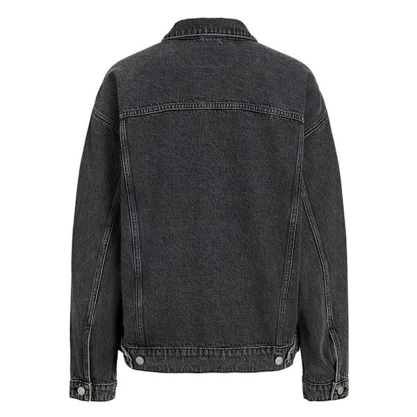 Jack & Jones Orly Relax Long Jjxx Jeansjacka Grå M Kvinna