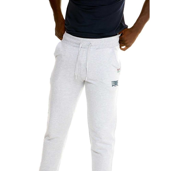 Leone Apparel Træningsdragt Bukser Basic Small Logo Grå M Mand