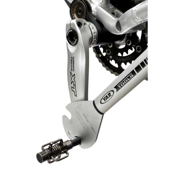 Var Professional Pedal Wrench 15 Mm Hopeinen