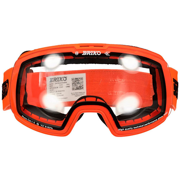 Briko Kili 7.6 Photo Laskettelulasit  Photocromatic Clear/CAT1-3